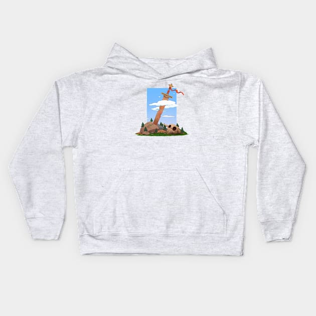 Blade Canyon Kids Hoodie by mrmattzan